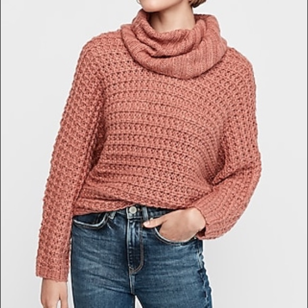 Good Condition Express sweater - pink XS